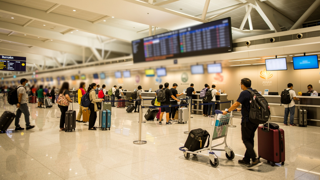 Don Mueang Airport terminal hall